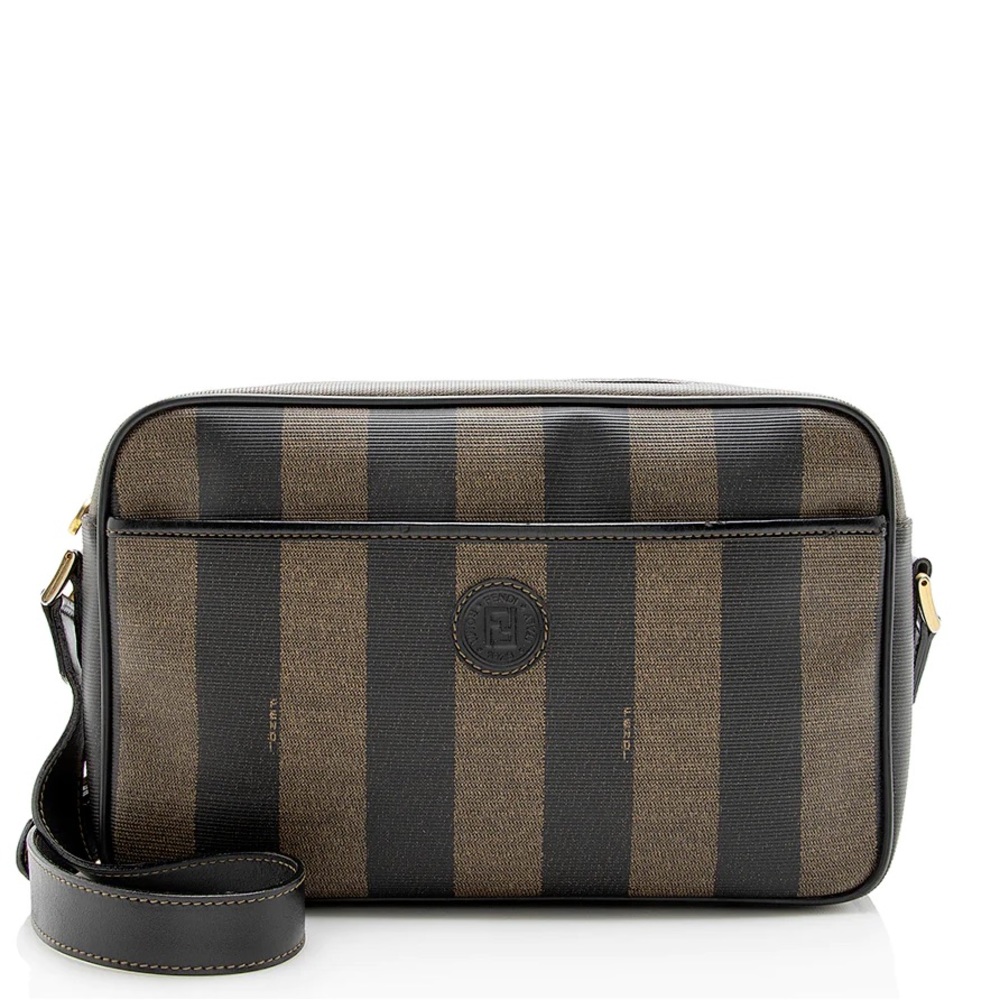 Vintage Fendi Pequin Bag BLACK